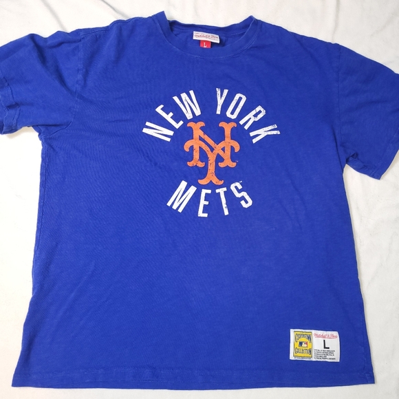 Mitchell & Ness New York Mets Cooperstown Collection Slub T Shirt Size Large MLB - Picture 8 of 8